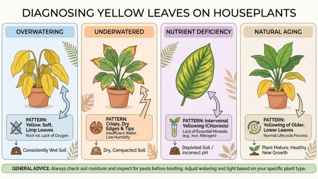 Why Plant Leaves Turn Yellow